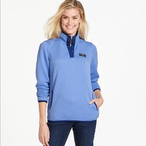 LL Bean Quilted Pullover